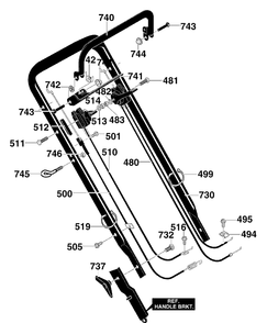 Part Location Diagram of MU12425 Briggs and Stratton Clamp, Throttle